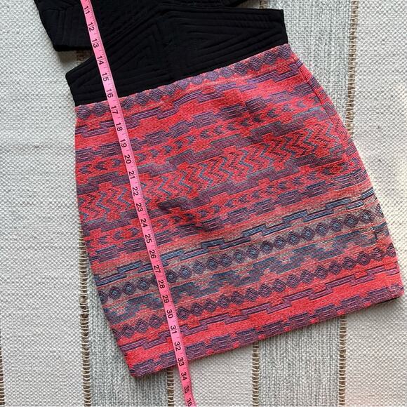 Saylor Black Coral Embellished Sleeveless Mini Dress Women’s Size Small - Picture 6 of 11